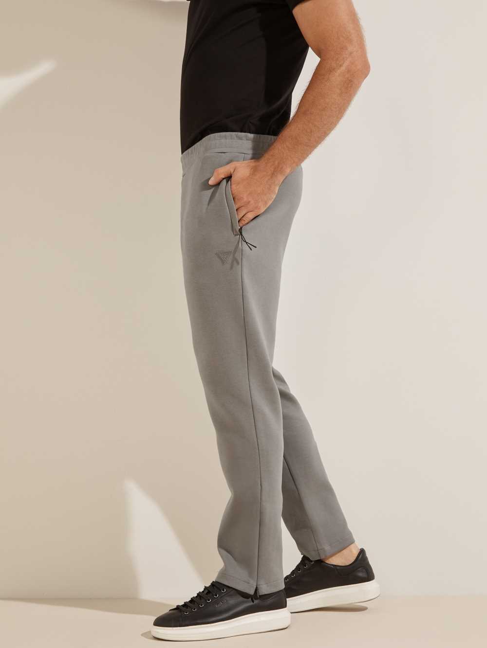 Grey Men's Guess Abbot Pants Australia Sale | 753SCTDHI