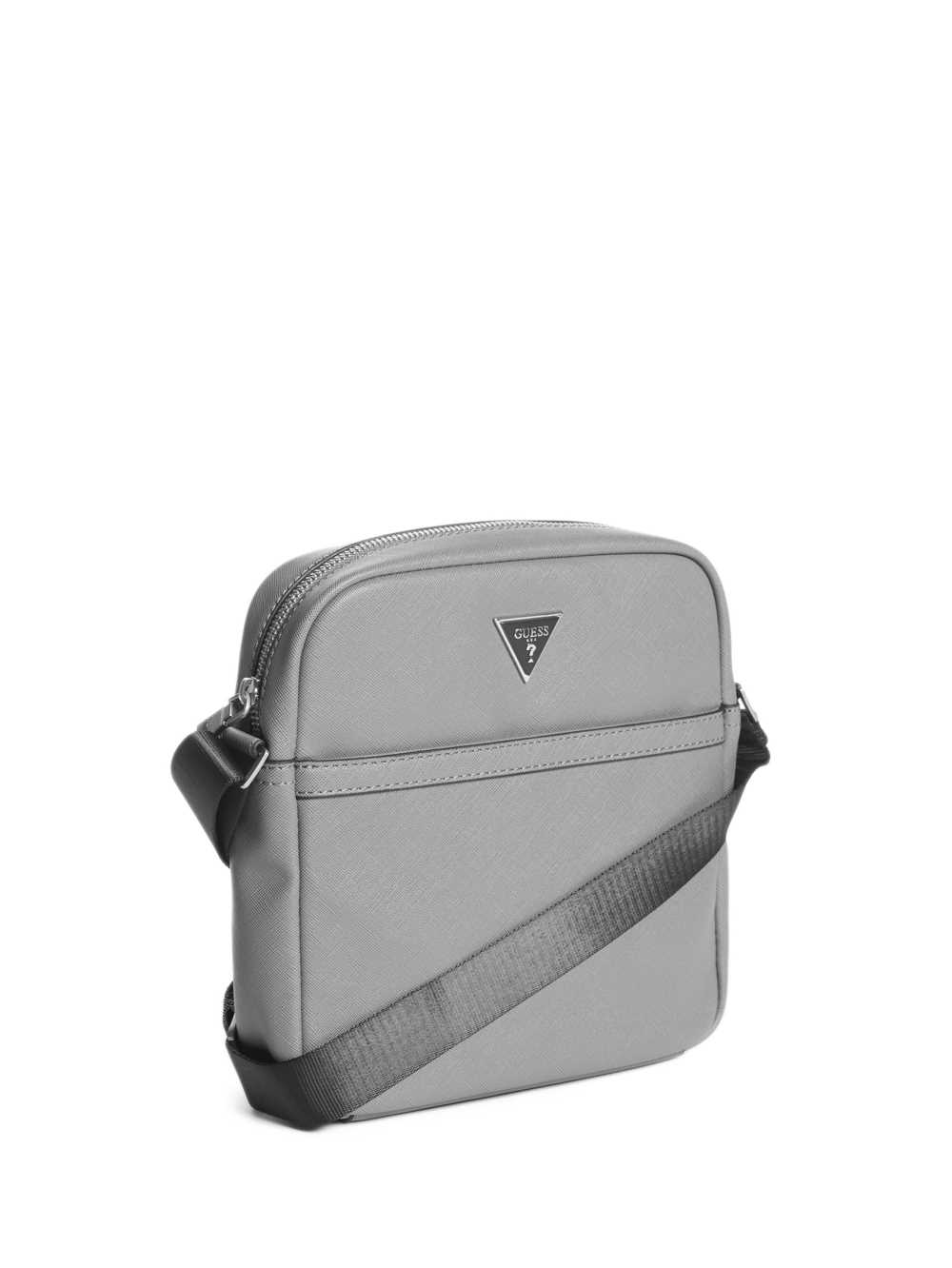 Grey Men's Guess Certosa Flat Crossbody Bags Australia Sale | 069QWXPMF