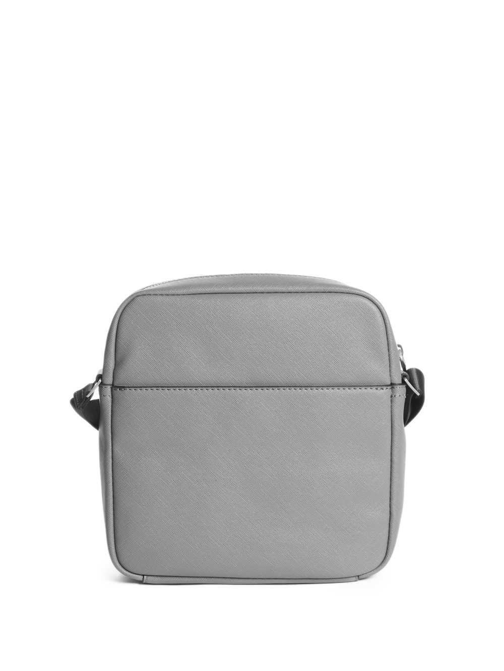 Grey Men's Guess Certosa Flat Crossbody Bags Australia Sale | 069QWXPMF