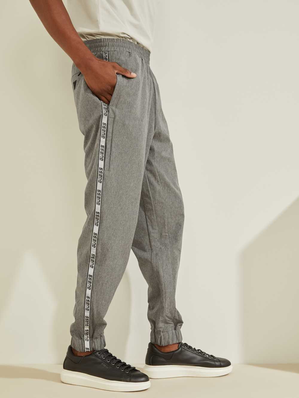 Grey Men's Guess Eco Nivek Pants Australia Sale | 357WOQLXA