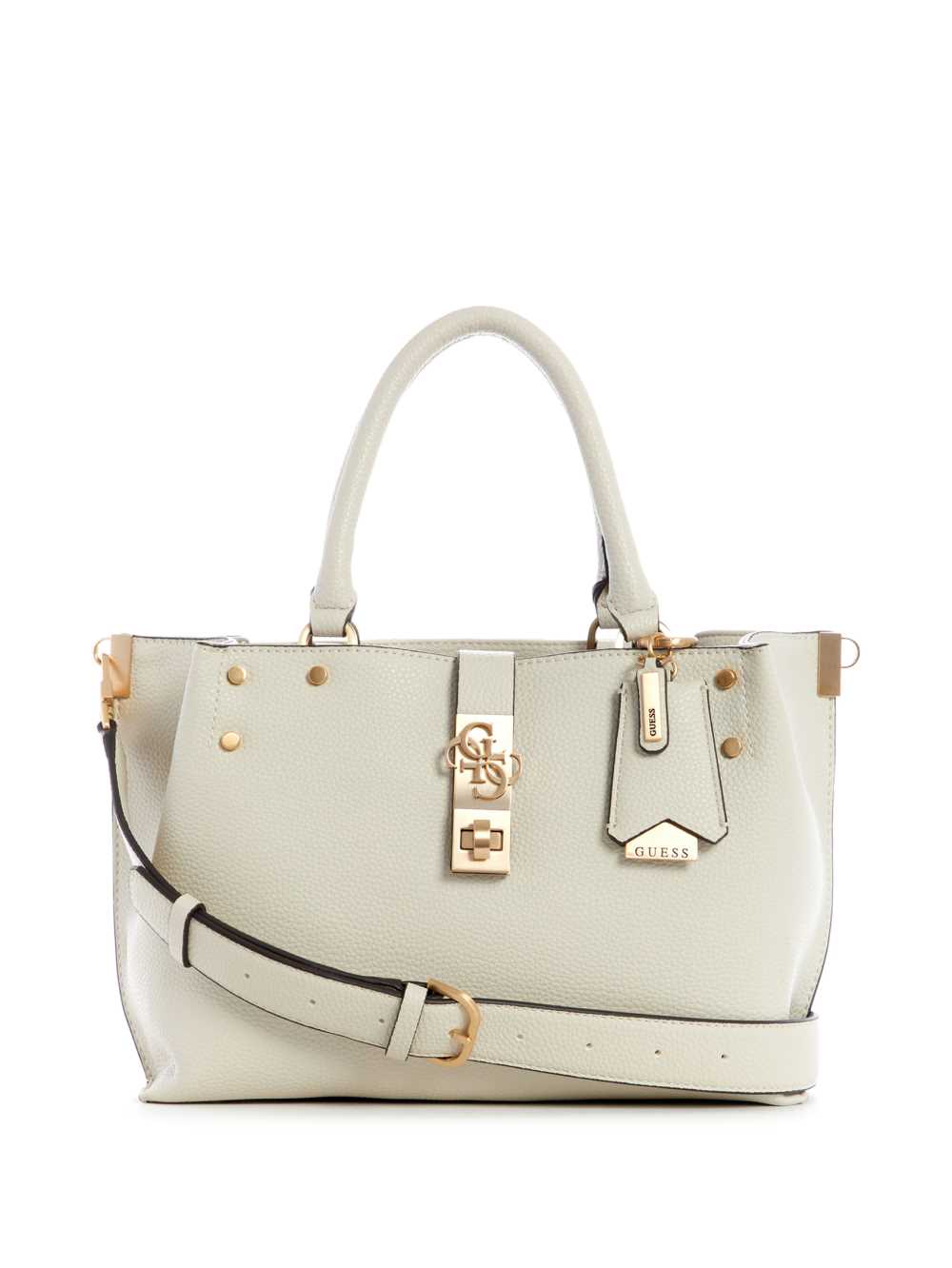 Grey Women\'s Guess Albury Small Girlfriend Satchel Bags Australia Sale | 270HQOPCM