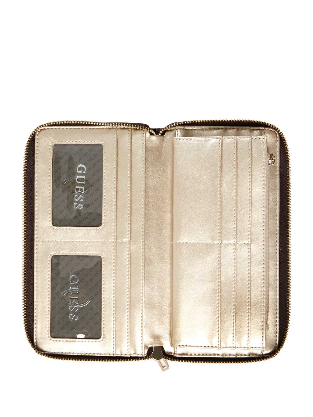 Grey Women's Guess Destiny Check Organizer Wallets Australia Sale | 612SOXCUY