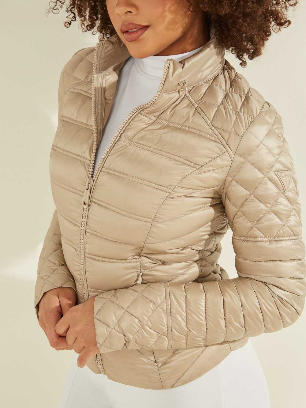 Grey Women's Guess Orsola Packable Down Jackets Australia Sale | 246KSWRVX