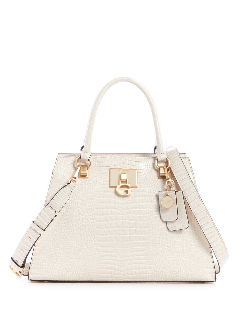 Grey Women\'s Guess Stephi Girlfriend Satchel Bags Australia Sale | 013EDTAOL