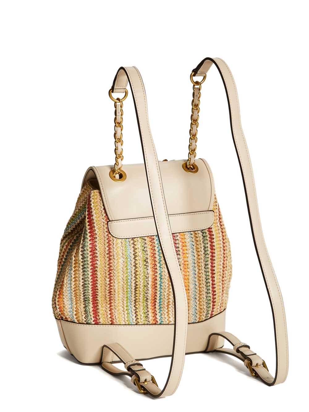 Light Beige Women's Guess Kimi Backpack Australia Sale | 918KZFNAO