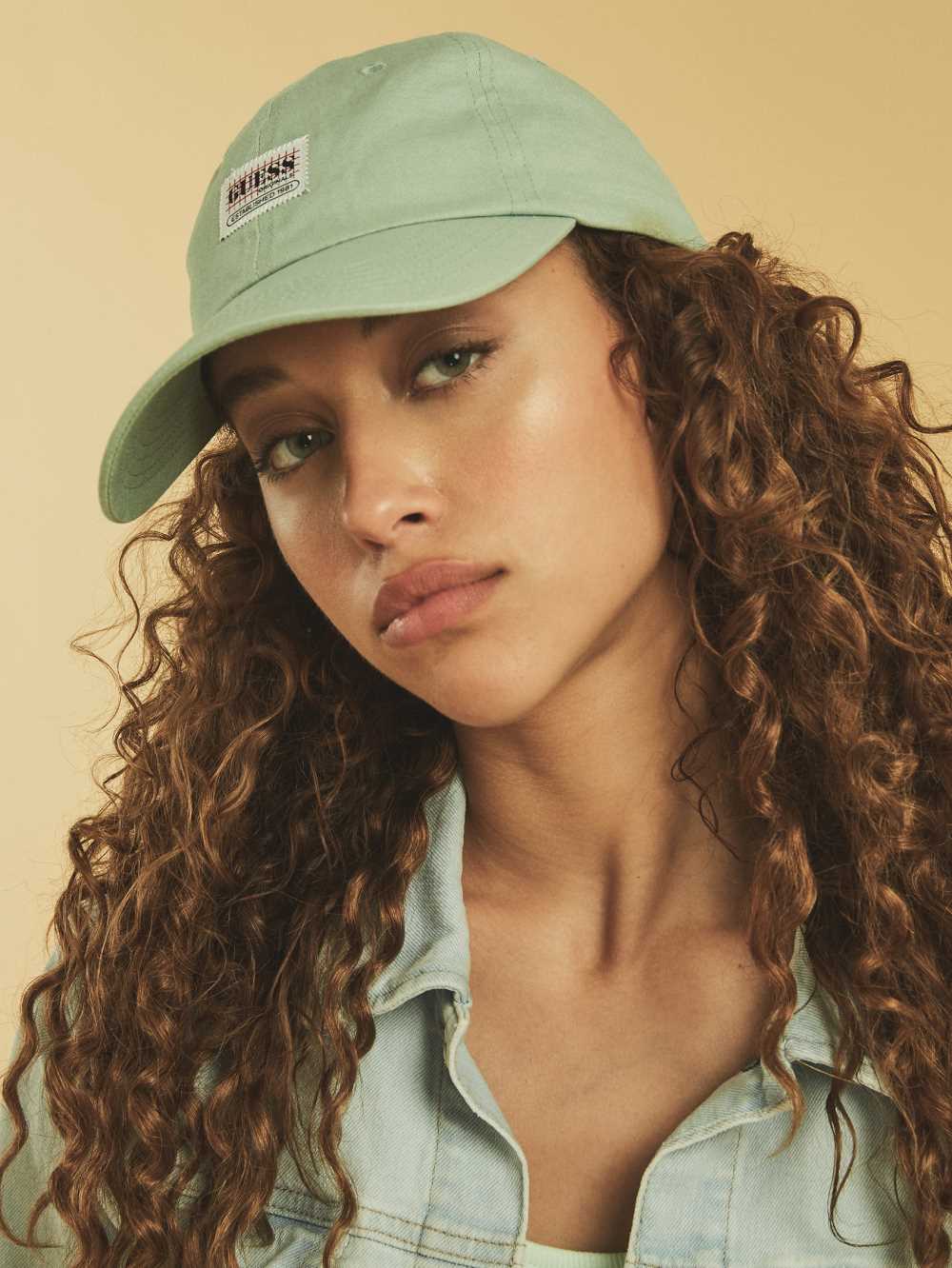 Light Blue Women's Guess Originals Dad Hats Australia Sale | 691KVRZYH