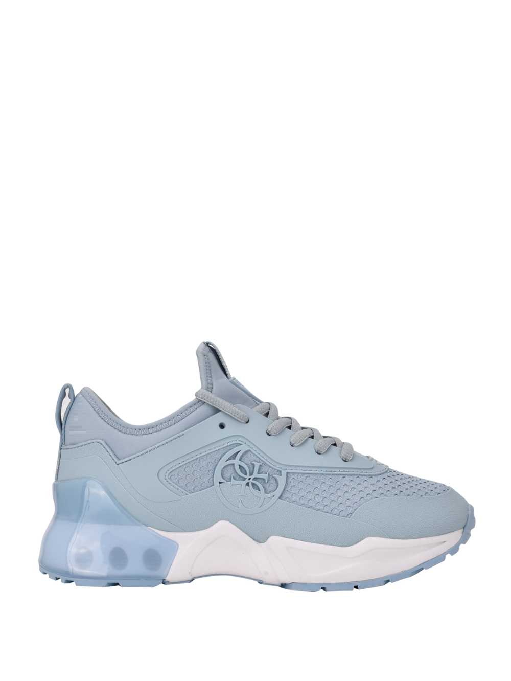 Light Blue Women's Guess Teckie Quattro G Sneakers Australia Sale | 725KMBQCS