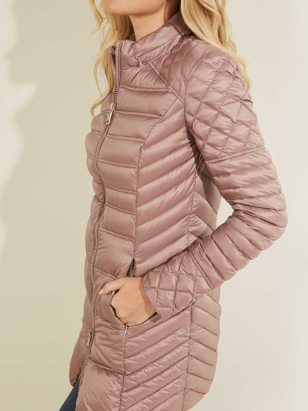 Light Brown Women's Guess Natasha Packable Down Jackets Australia Sale | 485YWDFPU