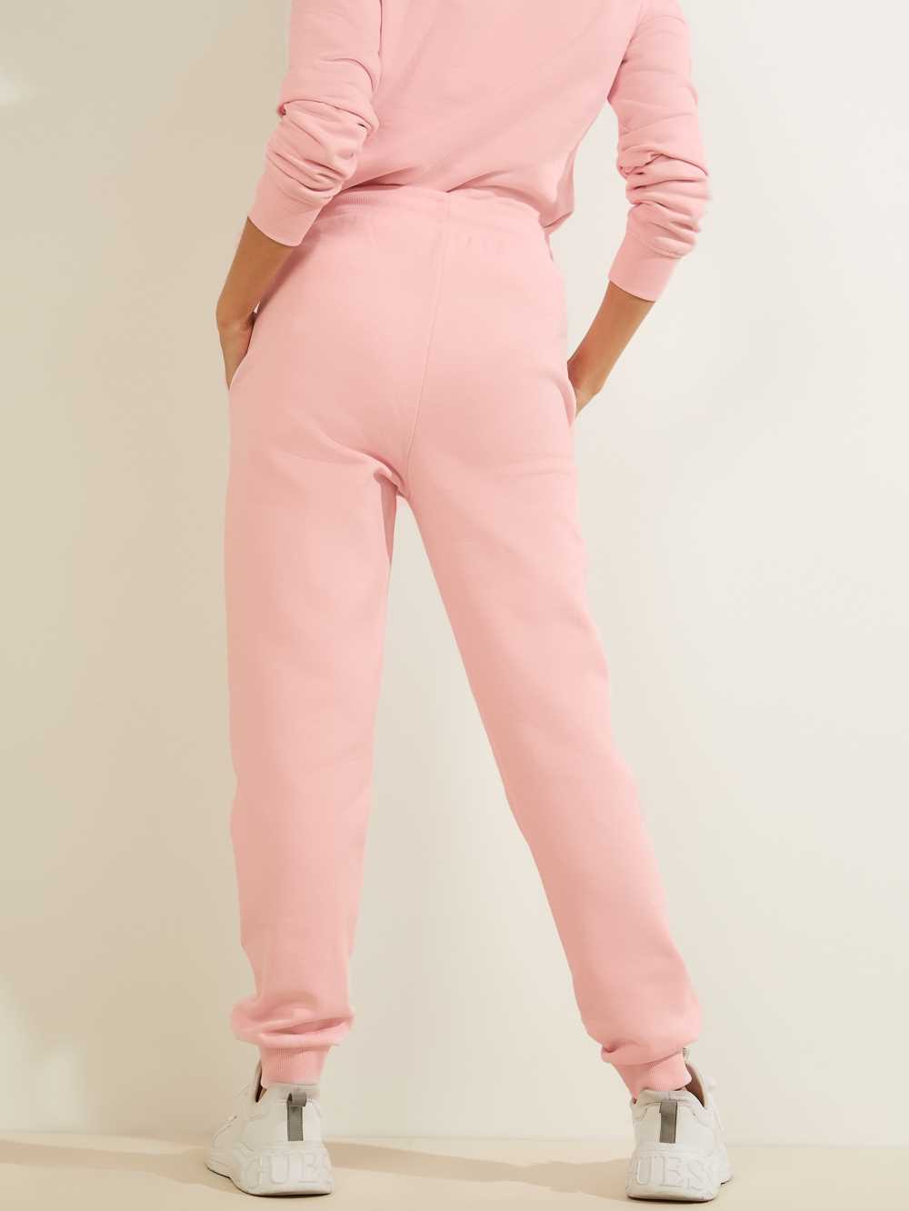 Light Pink Women's Guess Eco Alene Joggers Australia Sale | 379XMQLGE