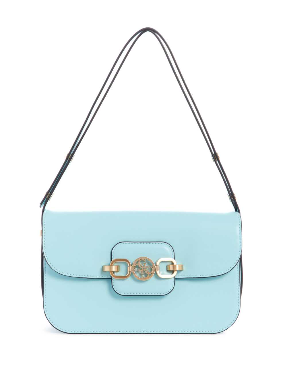 Light Turquoise Women\'s Guess Hensely Convertible Shoulder Bags Australia Sale | 973KSUQJH