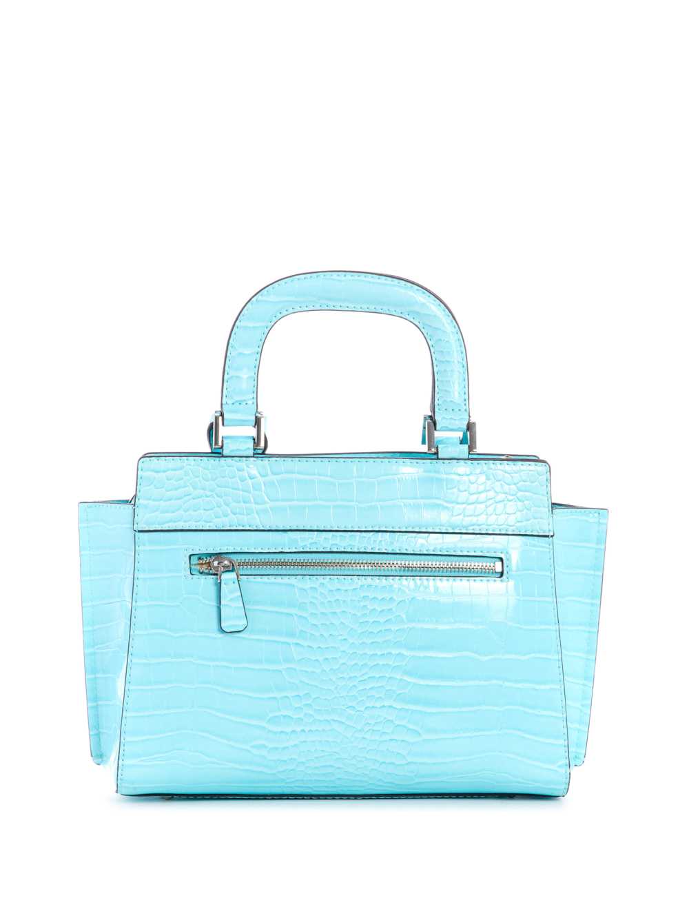 Light Turquoise Women's Guess Katey Girlfriend Satchel Bags Australia Sale | 564VTLOKI