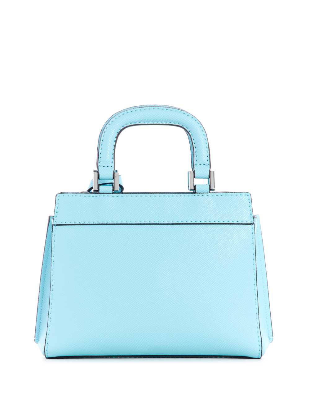 Light Turquoise Women's Guess Katey Mini Satchel Bags Australia Sale | 172RHEJXT