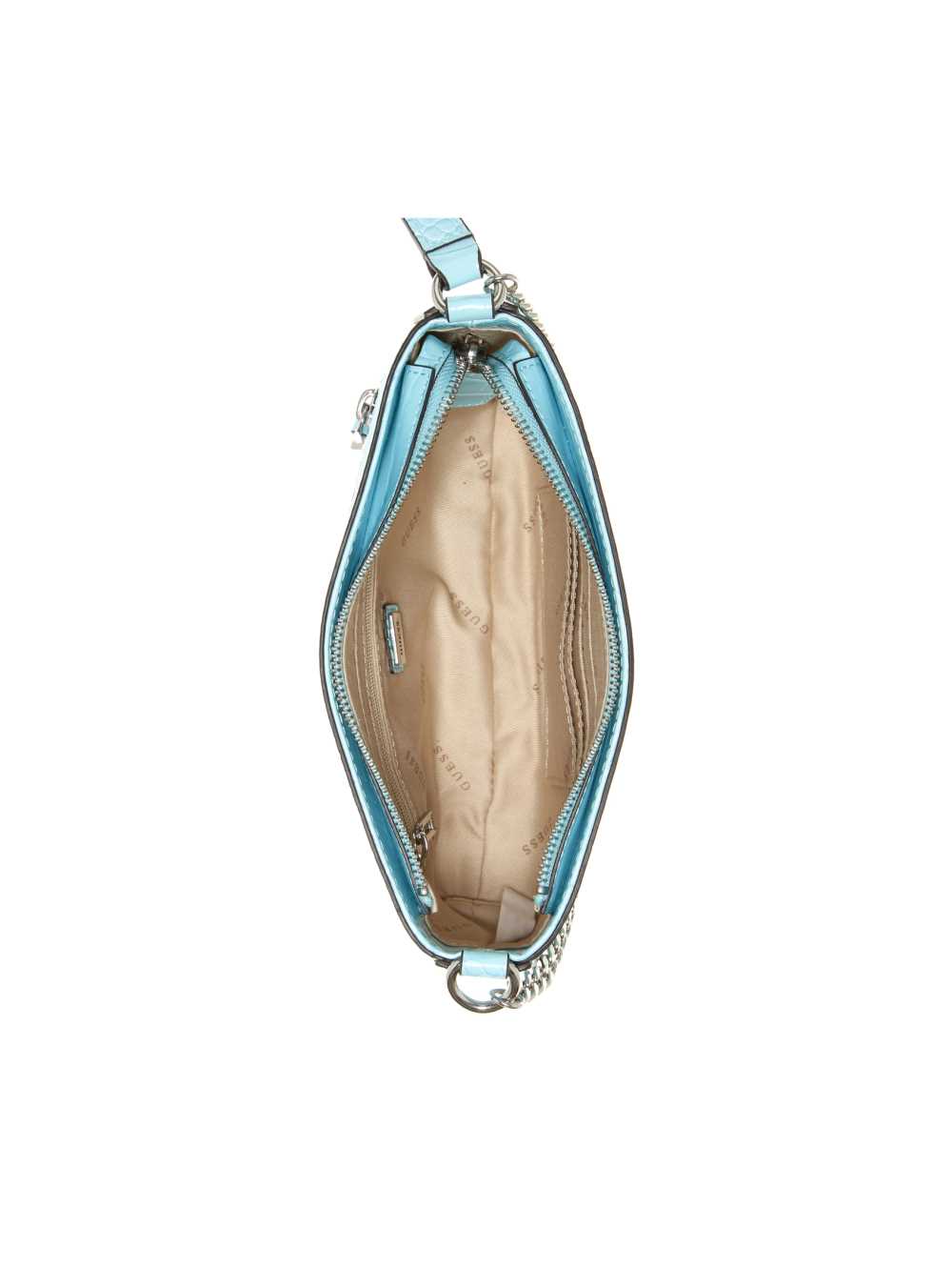 Light Turquoise Women's Guess Katey Mini Shoulder Bags Australia Sale | 419XAMWPH