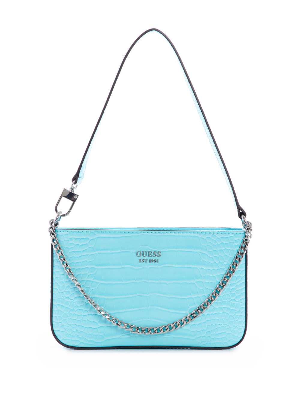 Light Turquoise Women\'s Guess Katey Mini Shoulder Bags Australia Sale | 419XAMWPH