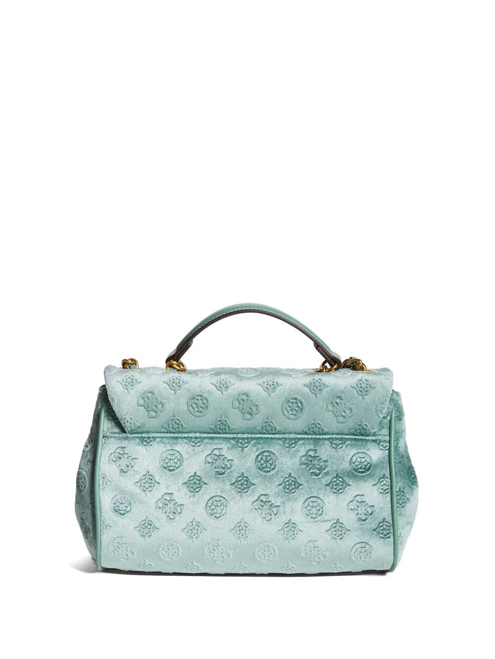 Light Turquoise Women's Guess Kimi Logo Convertible Crossbody Bags Australia Sale | 038QVMNDL