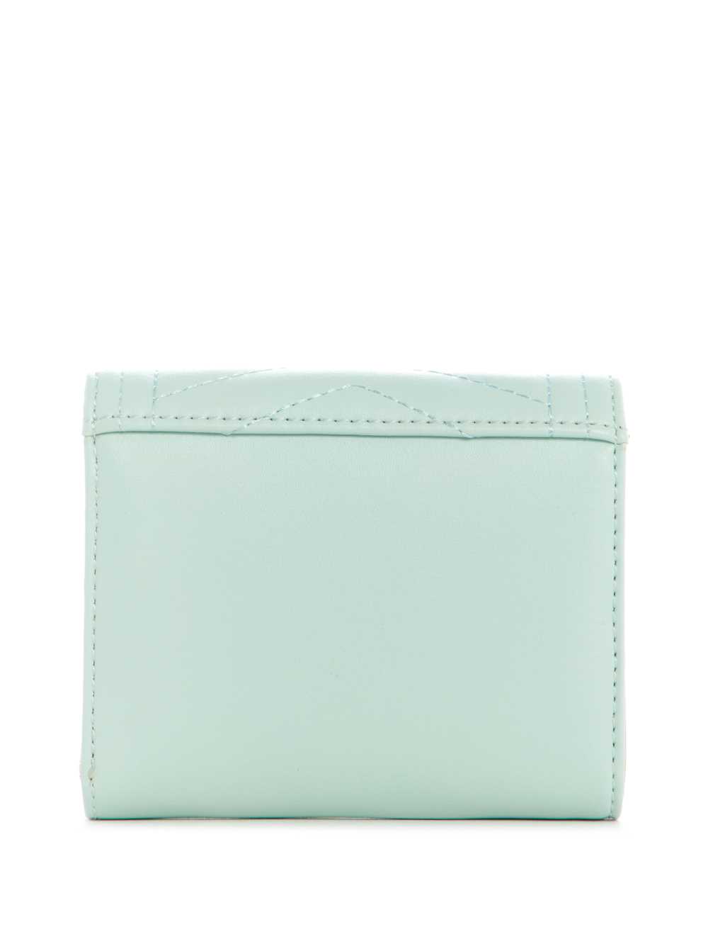 Light Turquoise Women's Guess Lida Trifold Wallets Australia Sale | 347LSBNEX