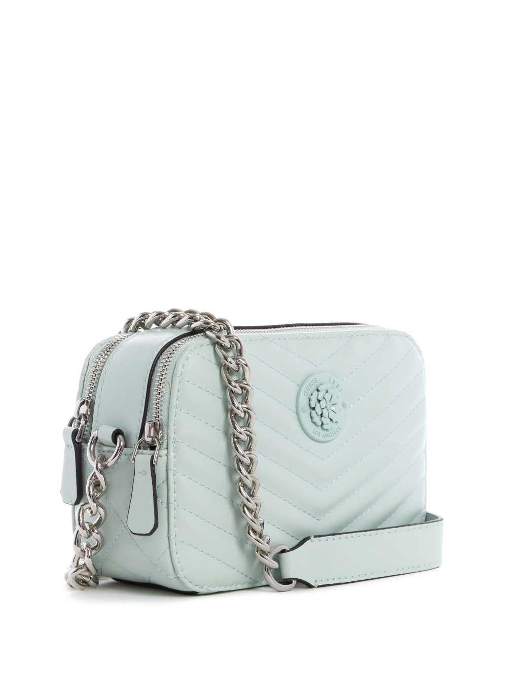 Light Turquoise Women's Guess Noelle Camera Crossbody Bags Australia Sale | 841KWVNXY