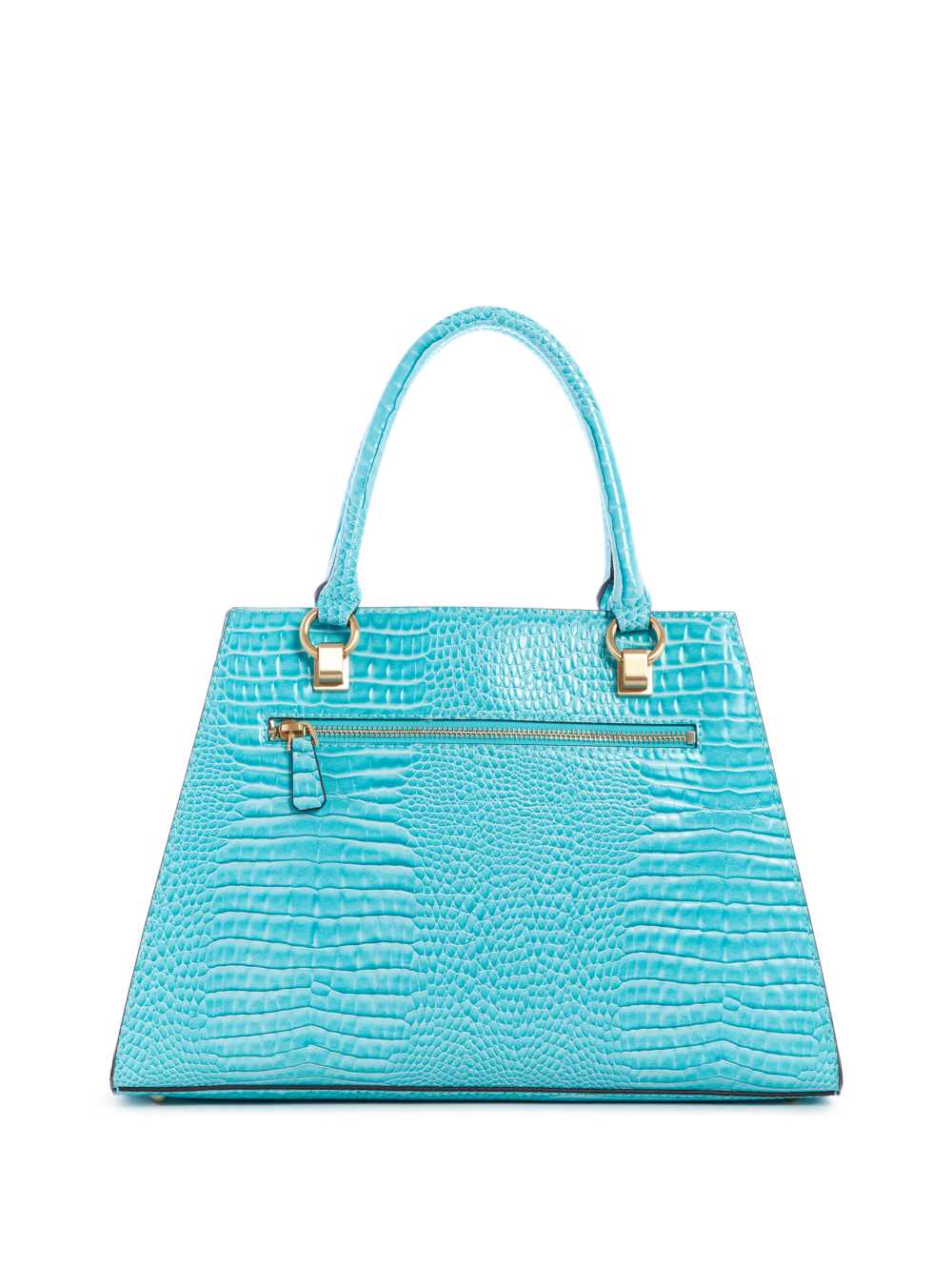 Light Turquoise Women's Guess Stephi Girlfriend Satchel Bags Australia Sale | 497TQCJWN