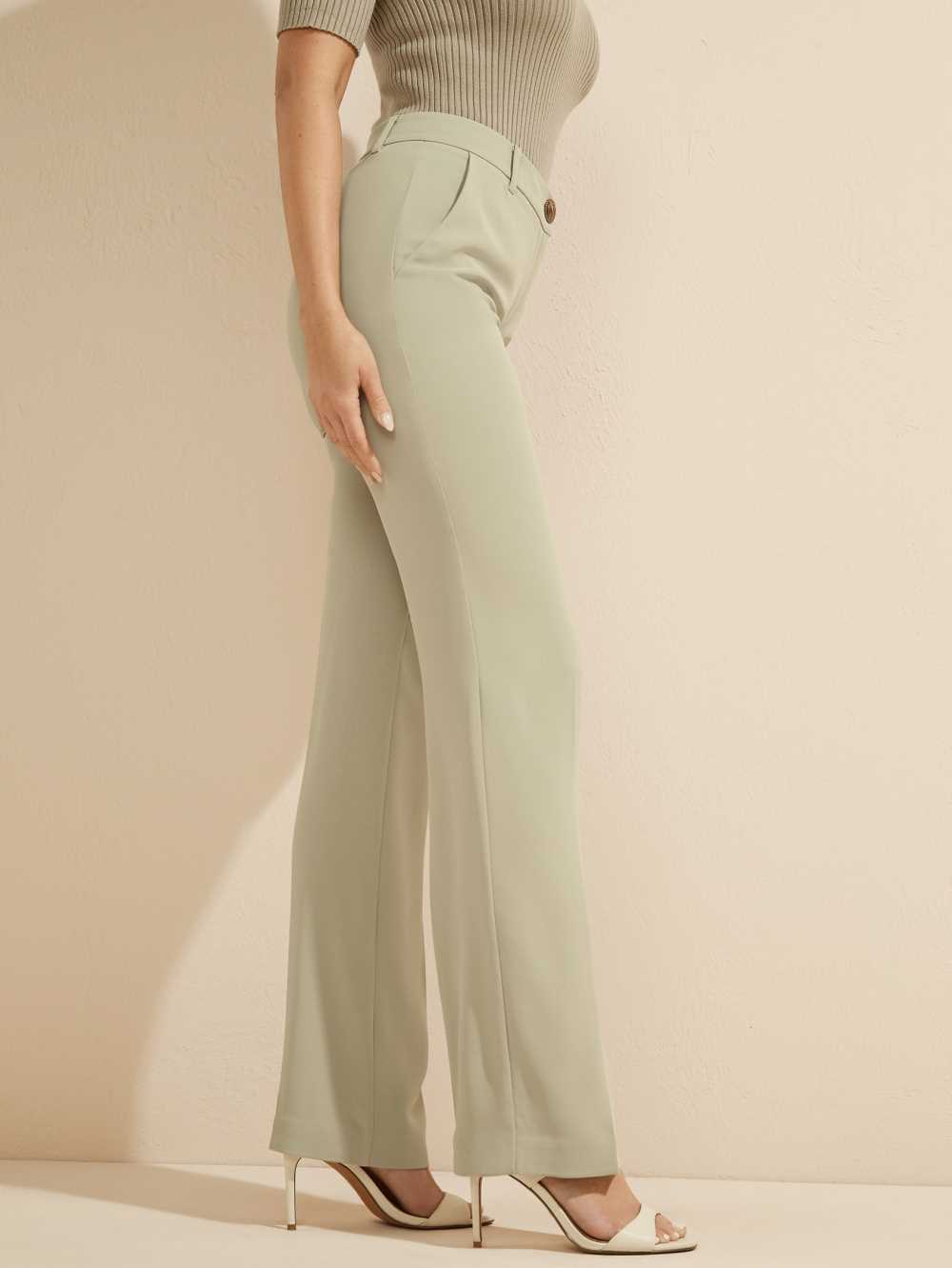 Mint Women's Guess Maya Wide-Leg Genesis Pants Australia Sale | 916VRDAPH