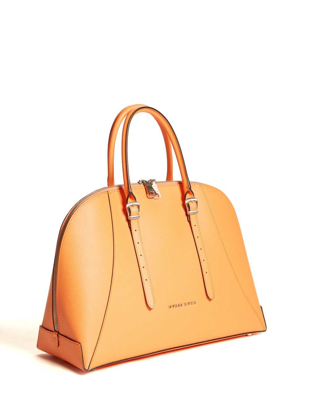 Orange Women's Guess Lady Luxe Dome Satchel Bags Australia Sale | 356QVKRFB