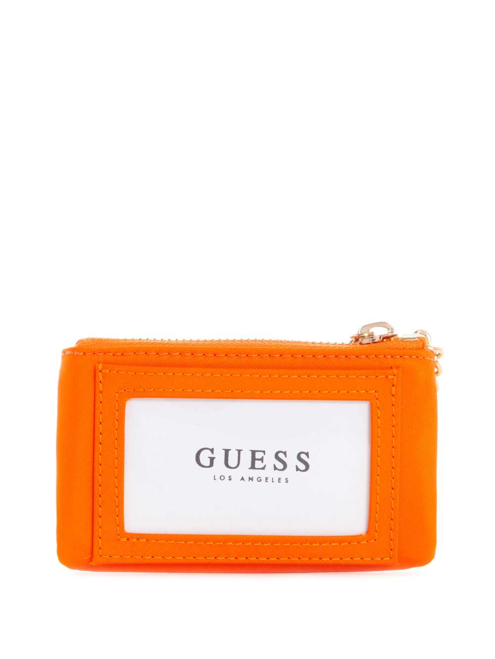 Orange Women's Guess Layla Zip Pouch Wallets Australia Sale | 423CIKGFL