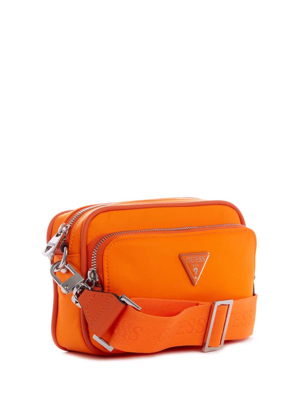 Orange Women's Guess Little Bay Camera Crossbody Bags Australia Sale | 423CIQMPK