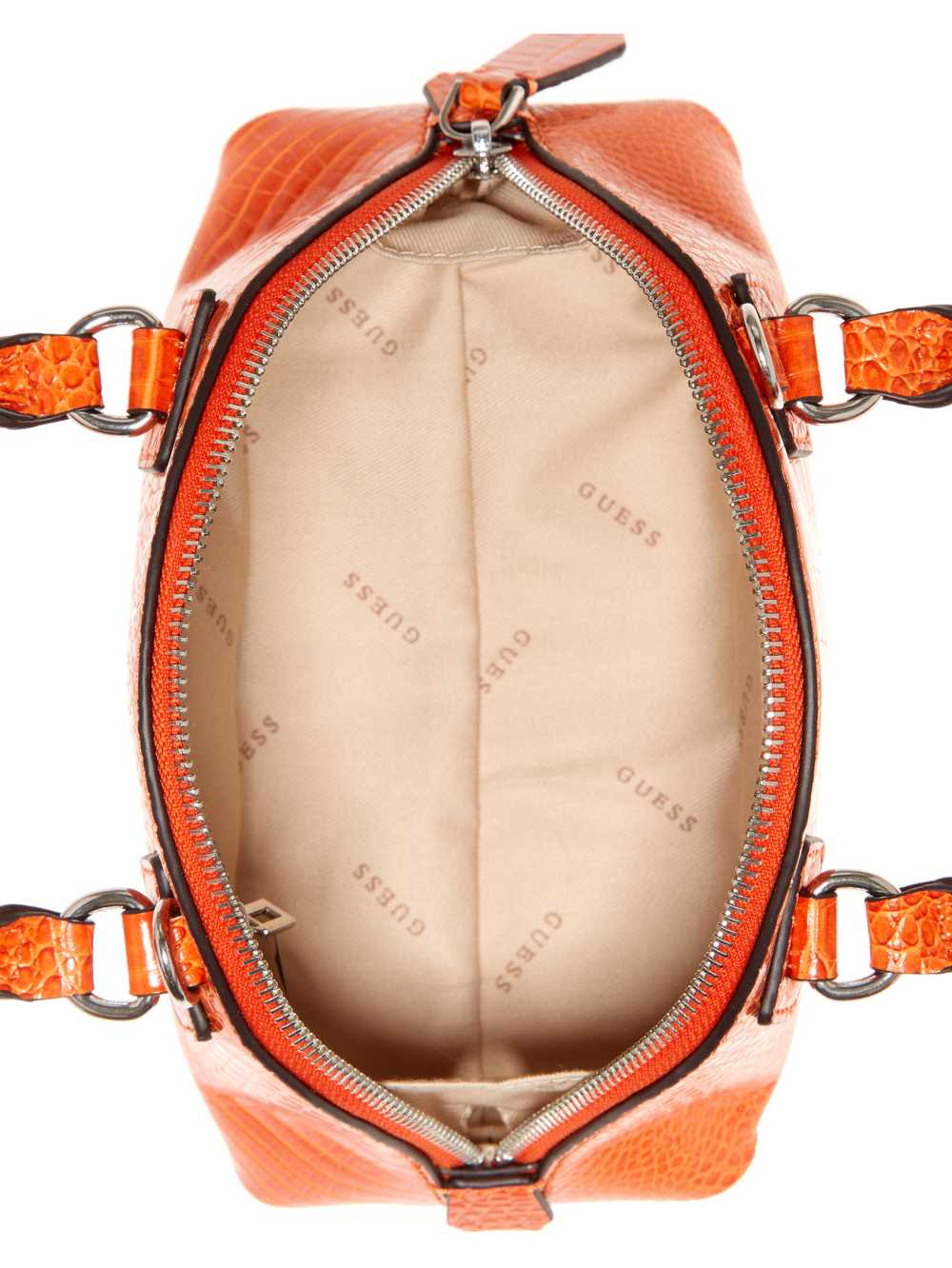 Orange Women's Guess Shilah Small Dome Crossbody Bags Australia Sale | 581INMSLB