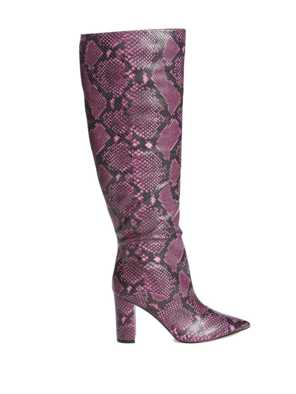 Pink Women's Guess Ladie Snake Boots Australia Sale | 987GMZPWV