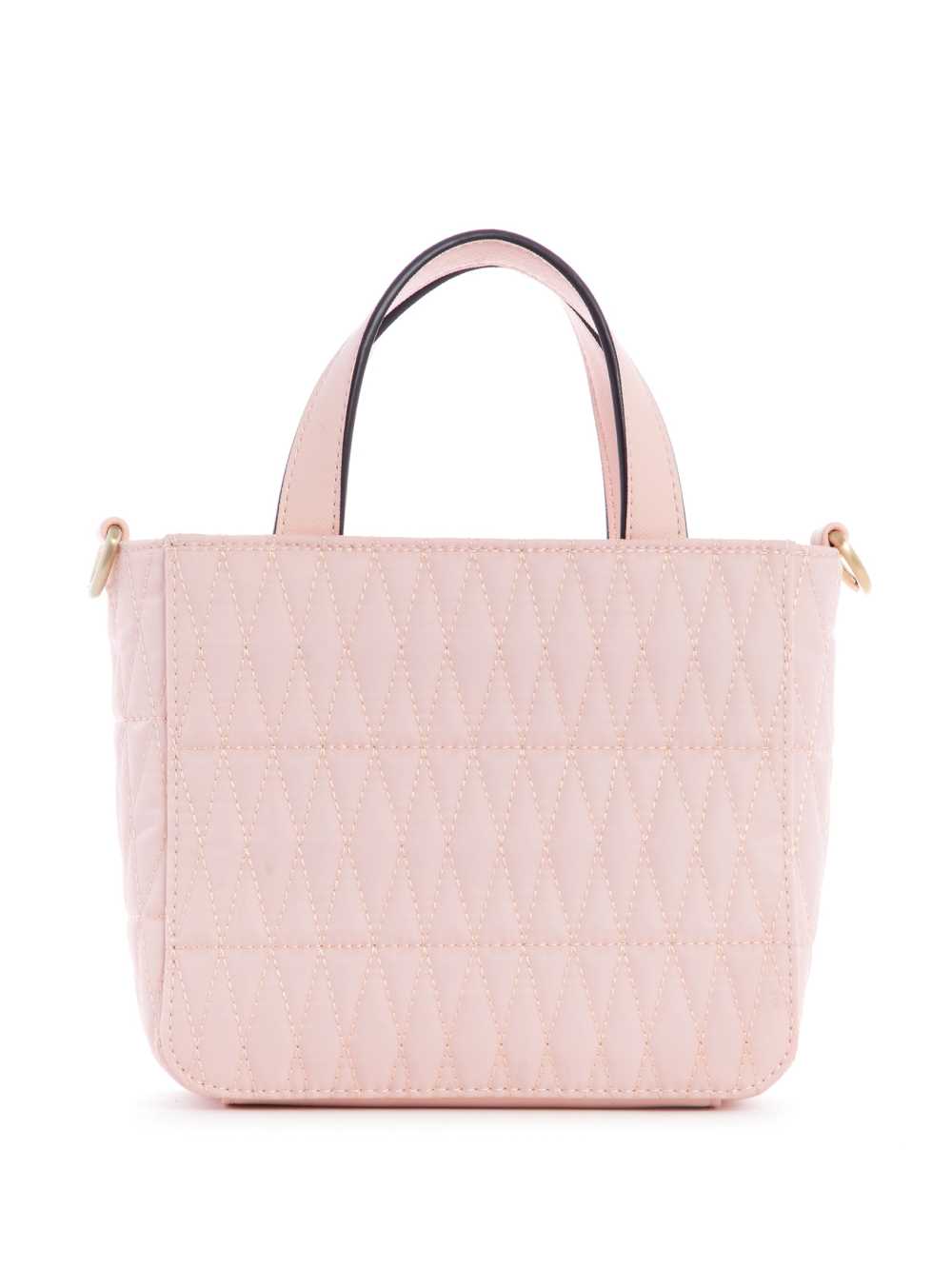 Pink Women's Guess Layla Nylon Mini Tote Bags Australia Sale | 490KPDLYH