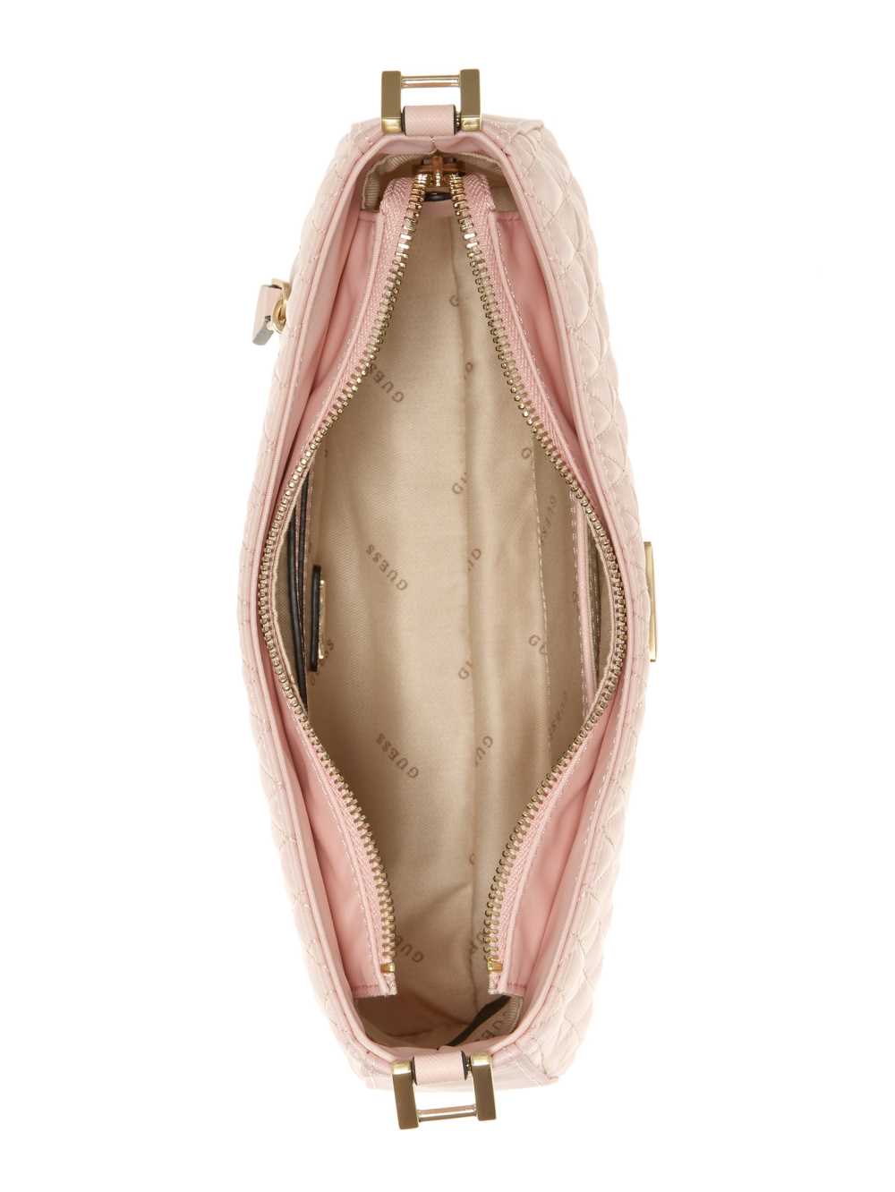 Pink Women's Guess Layla Shoulder Bags Australia Sale | 647PZFBQO