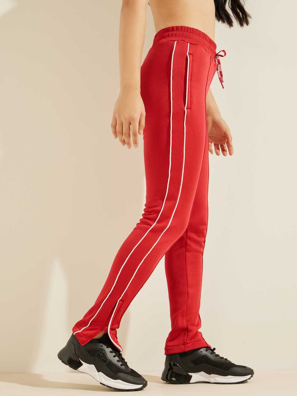 Red Women's Guess Brianna Joggers Australia Sale | 857UWFGQO