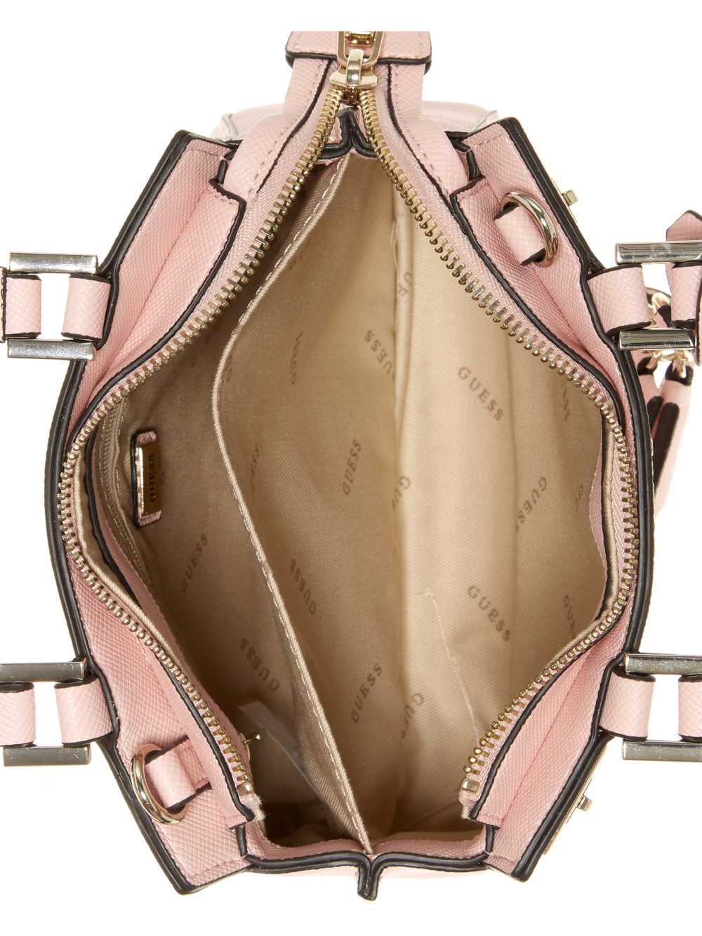 Rose Pink Women's Guess Katey Mini Satchel Bags Australia Sale | 914IDWKLH