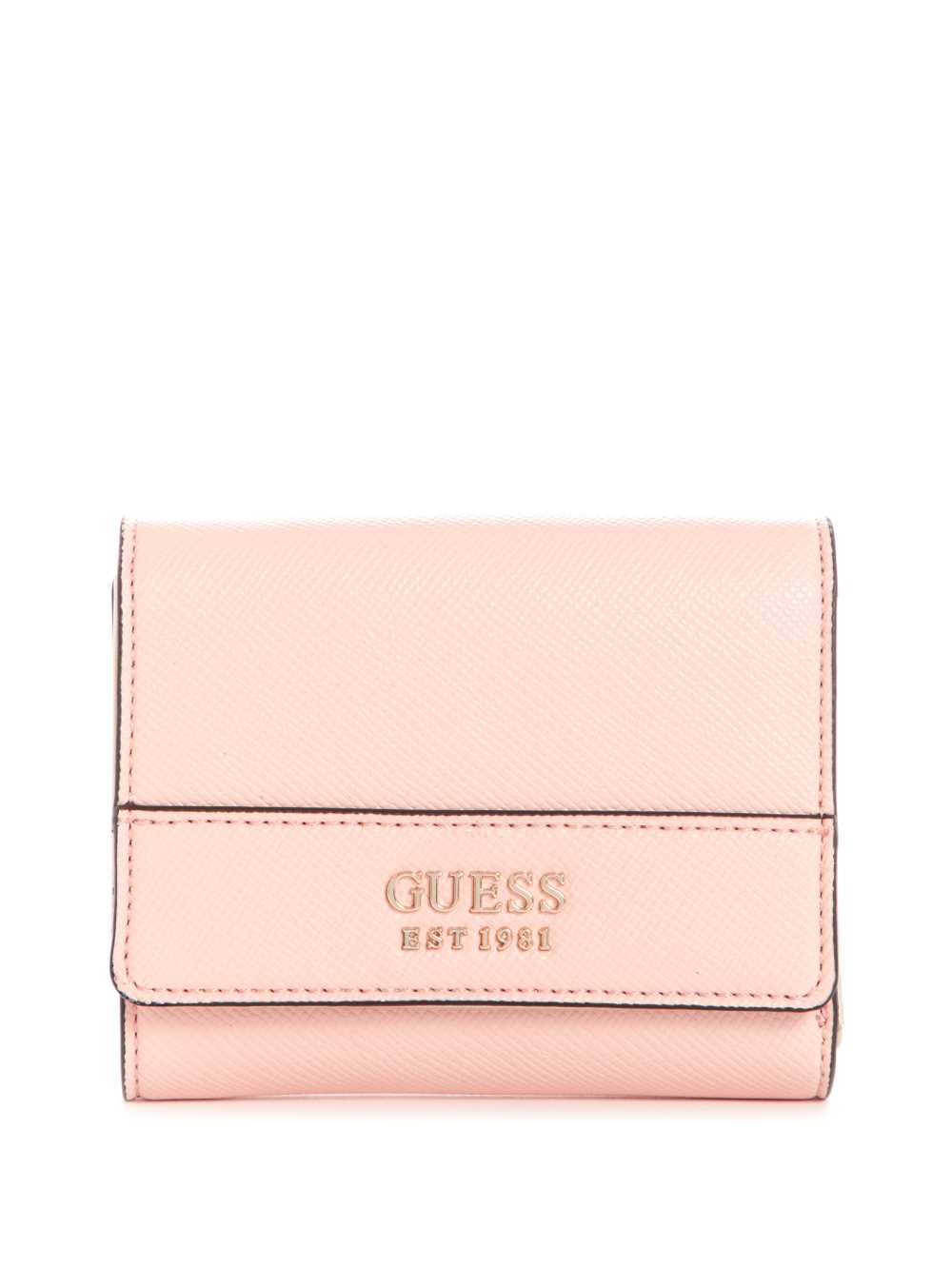 Rose Pink Women\'s Guess Katey Trifold Wallets Australia Sale | 164VFUYJA