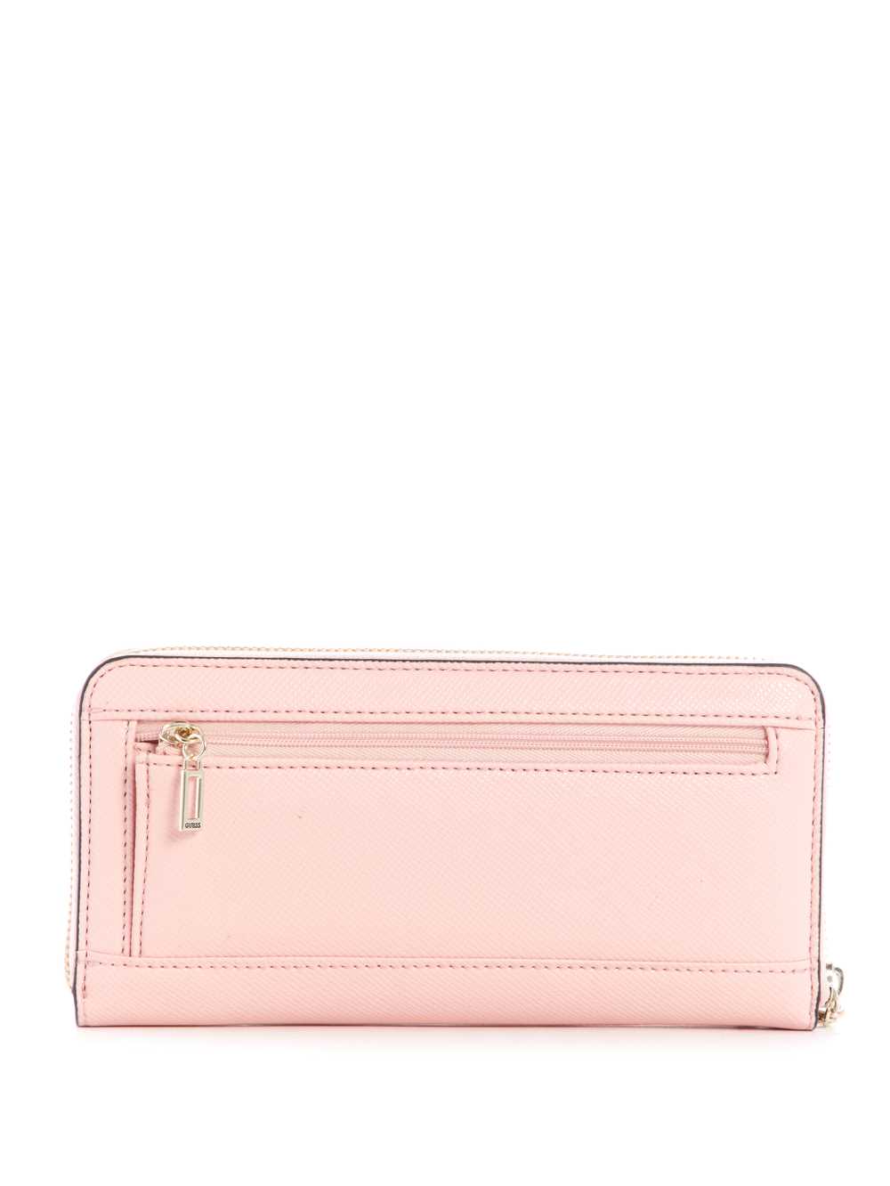 Rose Pink Women's Guess Katey Zip-Around Wallets Australia Sale | 812YOSQZT