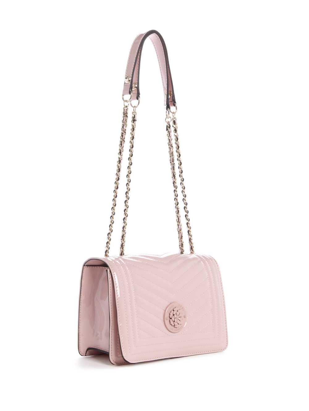 Rose Pink Women's Guess Lida Convertible Crossbody Bags Australia Sale | 913LWIPAK