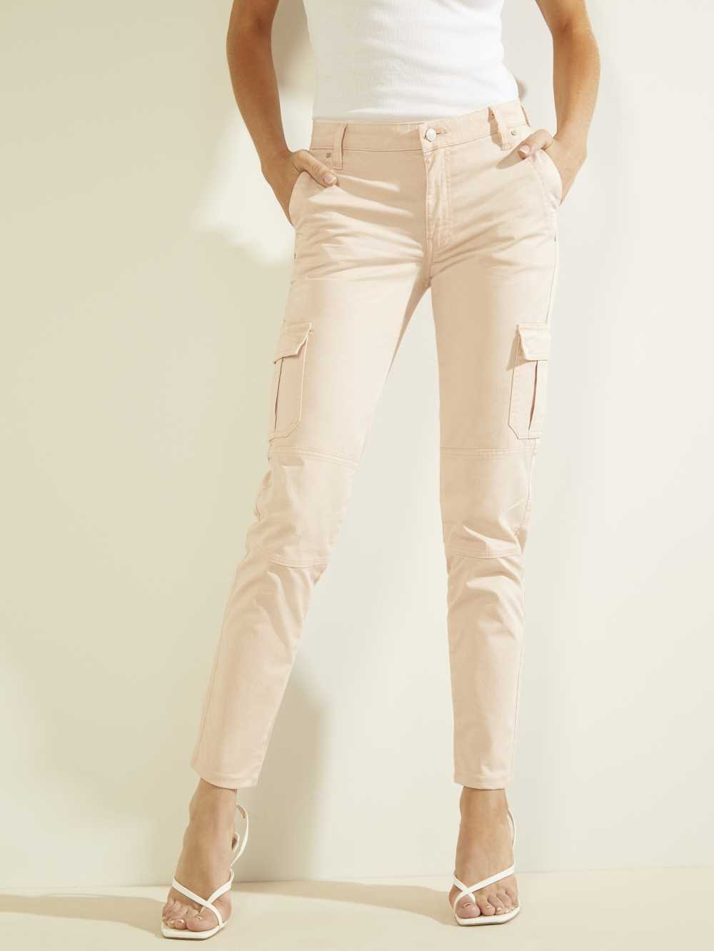 Rose Women\'s Guess Sexy Cargo Pants Australia Sale | 185UGTOIE