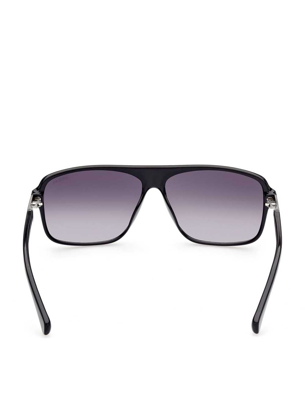 Silver Men's Guess Square Sunglasses Australia Sale | 502BZSCDM