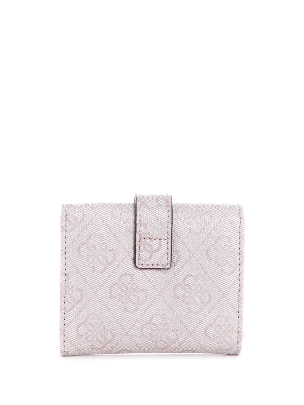 Silver Women's Guess Alisa Petite Trifold Wallets Australia Sale | 395HUBDJZ