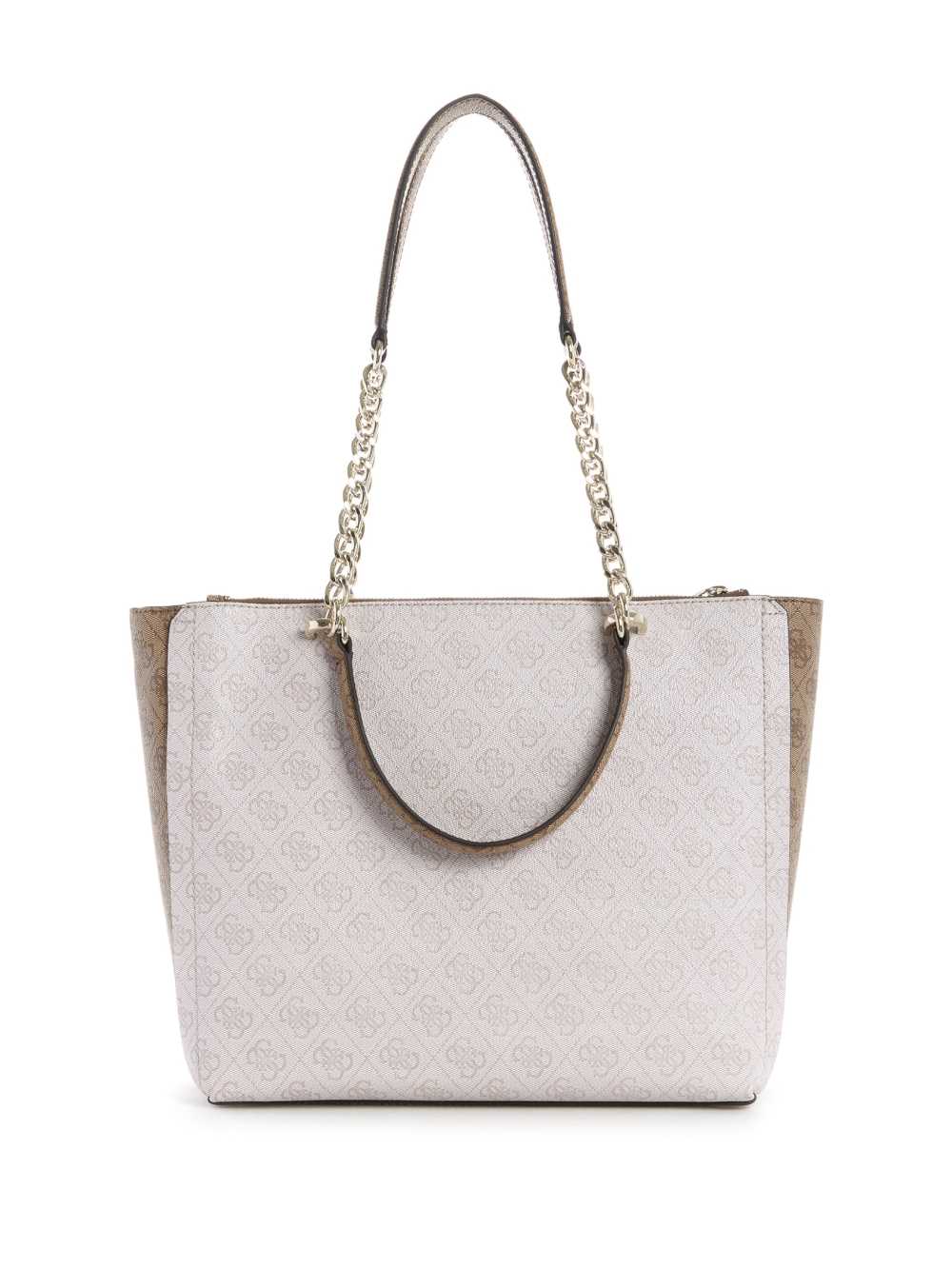 Silver Women's Guess Alisa Society Tote Bags Australia Sale | 951SAZRNT