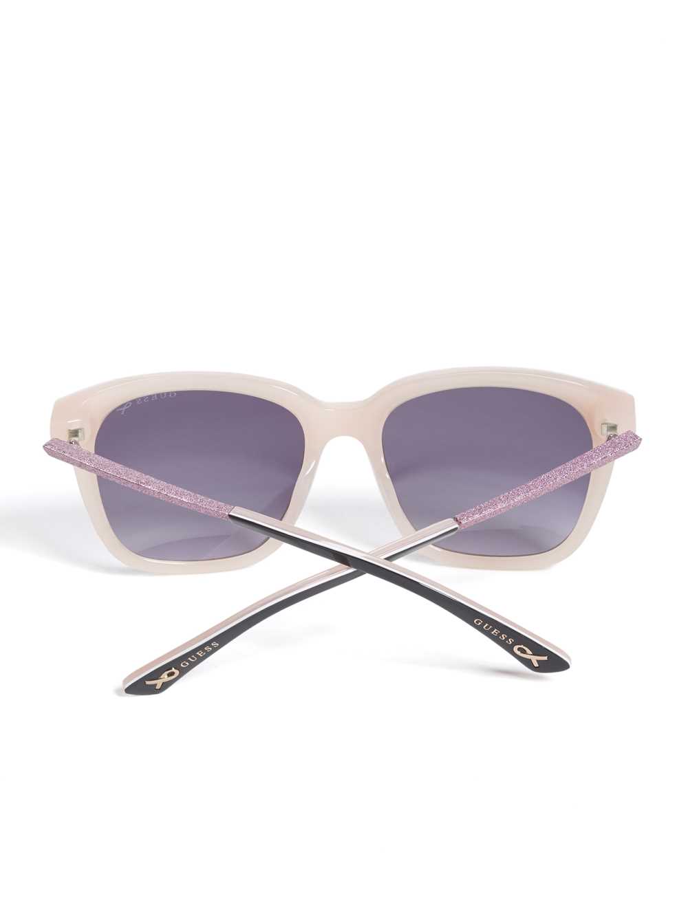 Silver Women's Guess Get in Touch Sunglasses Australia Sale | 497DKXYAE