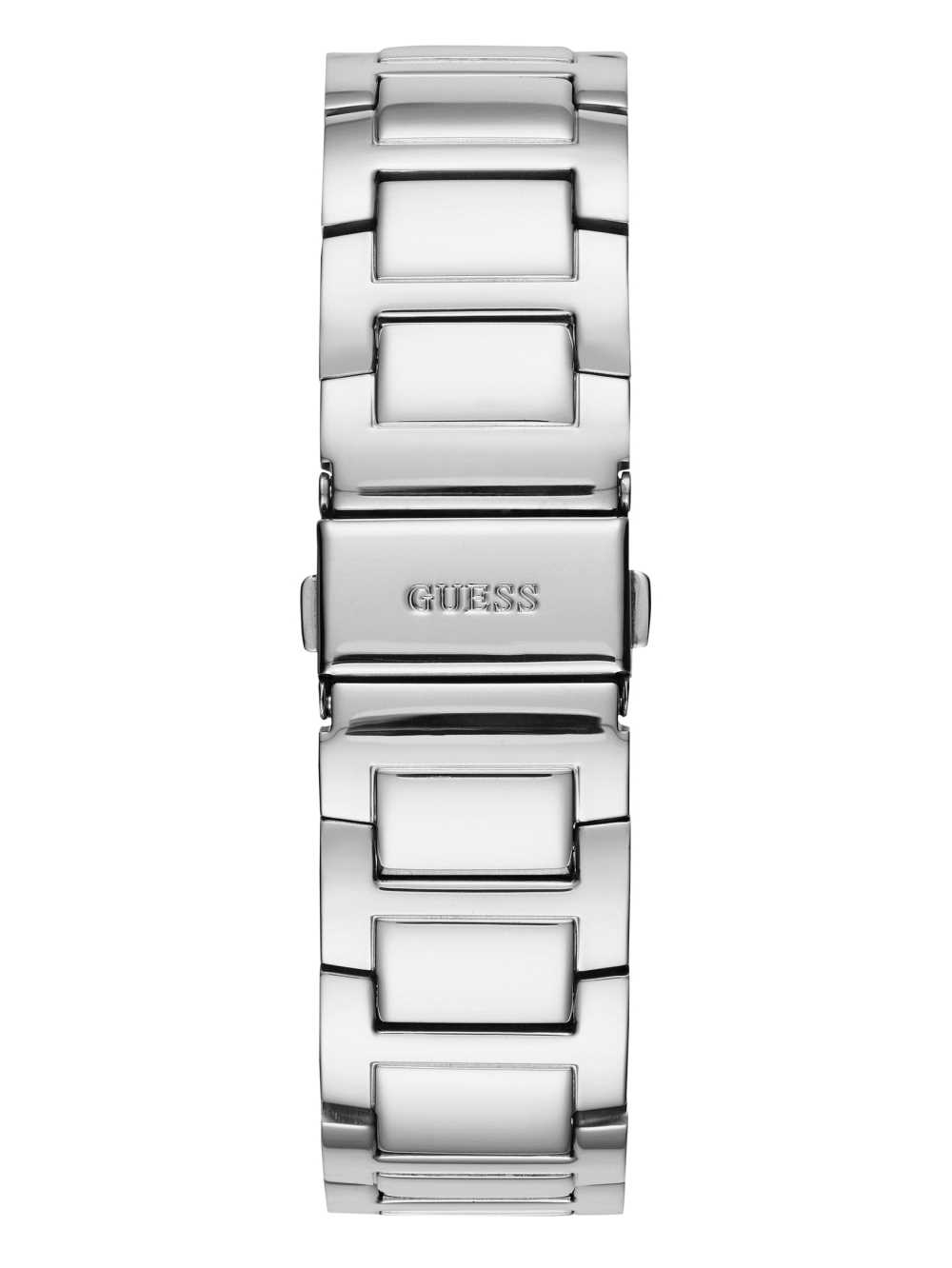 Silver Women's Guess Rhinestone Silver-Tone Multifunction Watches Australia Sale | 468ZJRSNX