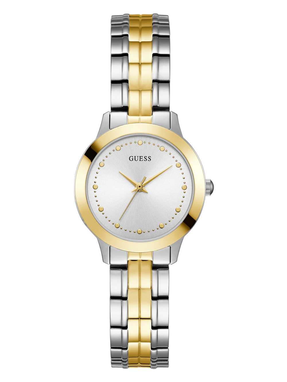 Silver Women\'s Guess Two-Tone Petite Watches Australia Sale | 507NXCOLZ