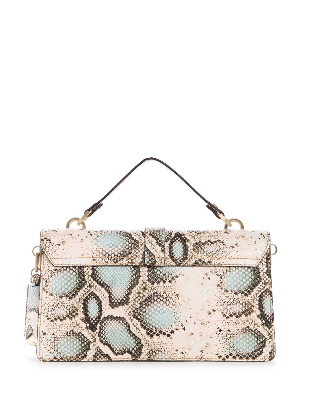 Snake Women's Guess Albury Top-Handle Flap Bag Crossbody Bags Australia Sale | 087APJYUB