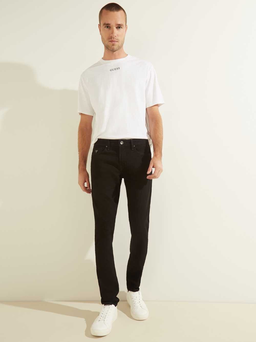 Wash Men's Guess Slim Tapered Jeans Australia Sale | 263ZUFAHY