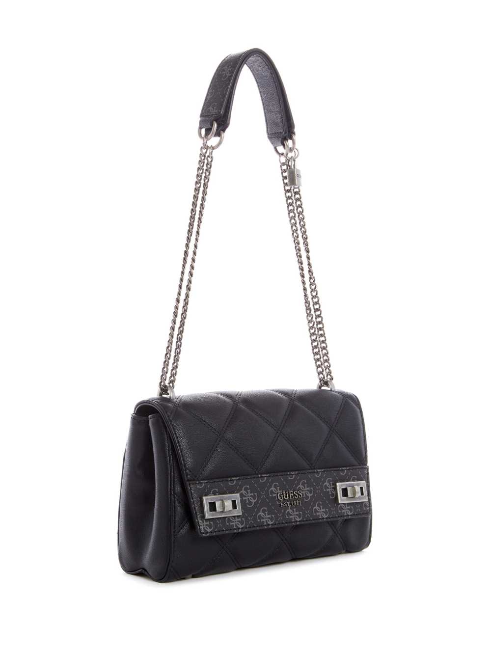 Wash Women's Guess Katey Quilted Shoulder Bags Australia Sale | 953GZKMHV