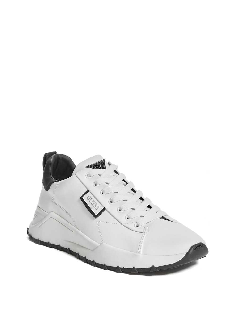 White Men\'s Guess Luca Sneakers Australia Sale | 269OHZGWB