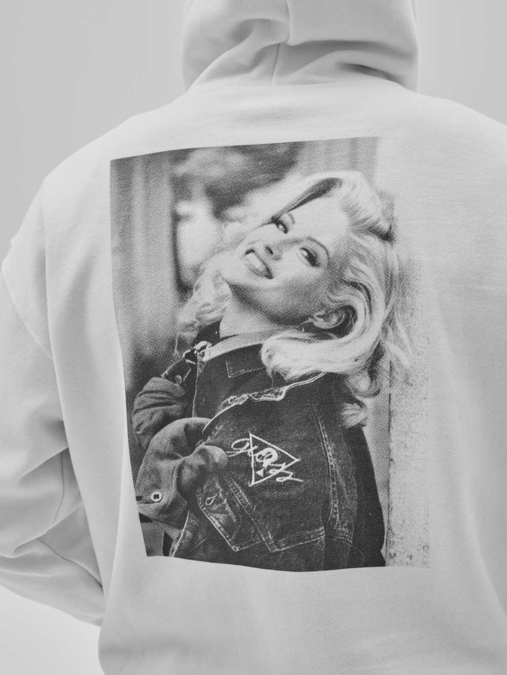 White Men's Guess Originals x Anna Nicole Smith Hoodie Australia Sale | 395LPESKA