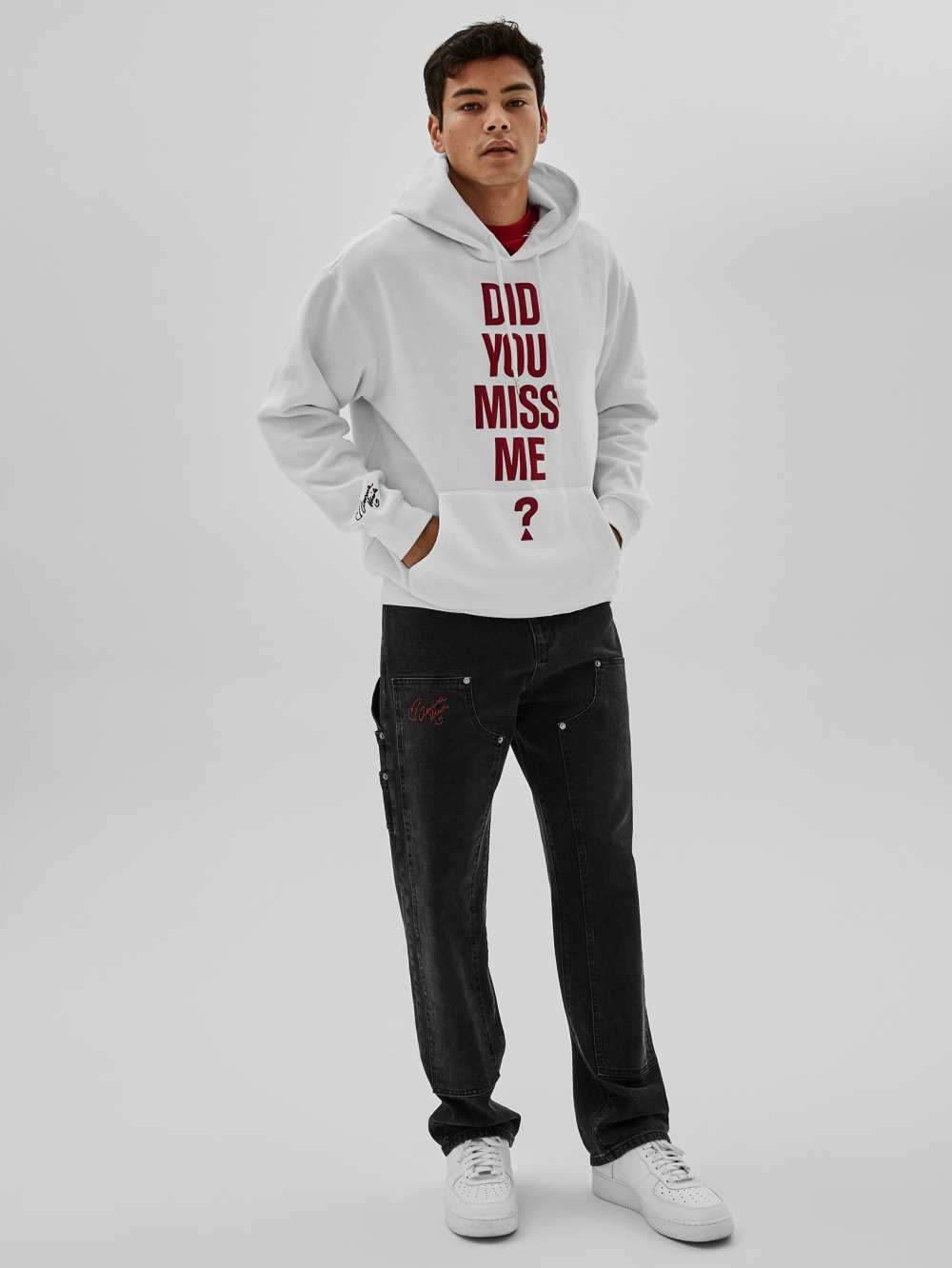 White Men's Guess Originals x Anna Nicole Smith Hoodie Australia Sale | 395LPESKA