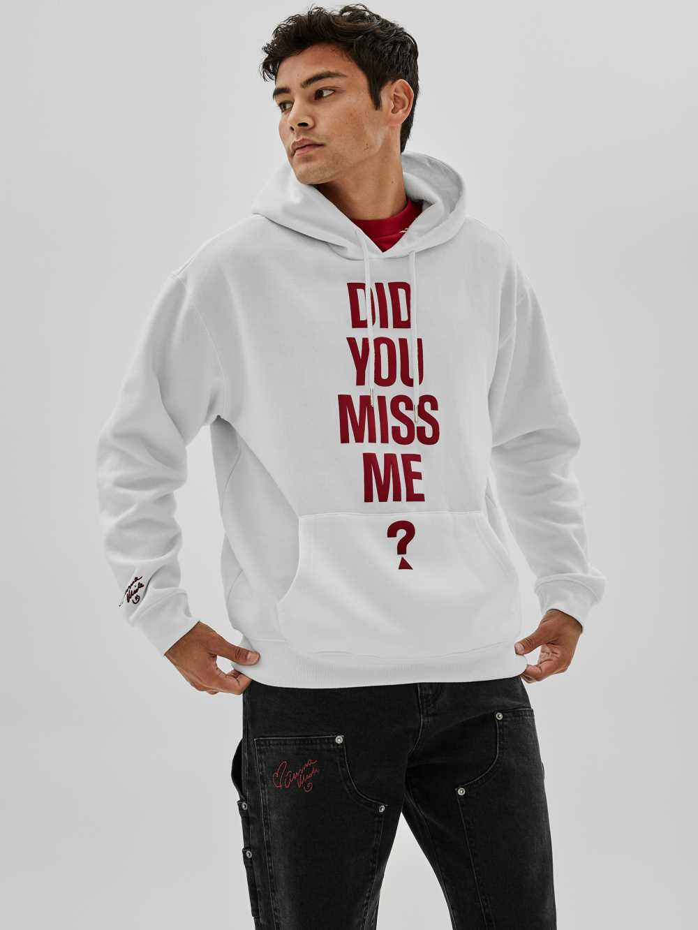 White Men\'s Guess Originals x Anna Nicole Smith Hoodie Australia Sale | 395LPESKA