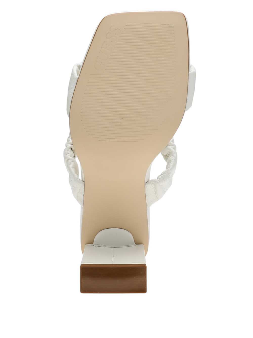 White Women's Guess Aindrea Heeled Mules Heels Shoes Australia Sale | 418KJXZLS